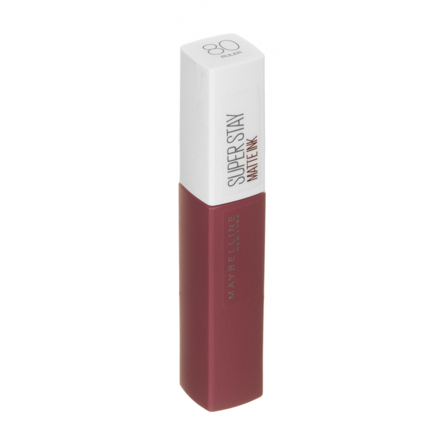 Maybelline MAY SSTAY MATTE INK liq.NU 80 RULER lipstick Bordeaux Matte 5 ml – 4