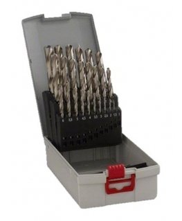 Drilled Tivoli Metal drill set 1-13 mm, HSS, 118°, "Split point", ground, 25 pcs/set, T-Line