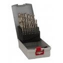 Drilled Tivoli Metal drill set 1-13 mm, HSS, 118°, "Split point", ground, 25 pcs/set, T-Line