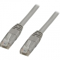 Deltaco UTP Cat5e - 10m tinklo kabelis Pilka Deltaco UTP Cat5e - 10m tinklo kabelis Pilka
