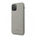 Mercedes-Benz Apple iPhone 11 Pro Liquid Silicone Case Grey