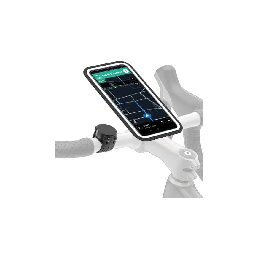 Shapeheart Case for phone handlebars for rower, motorcycle, scooter SHAPEHEART BIKE AMZ roz.M