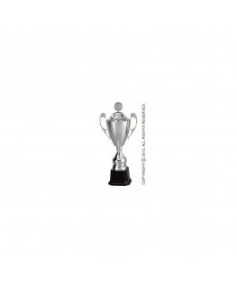 Detail Silver metal cup with lid