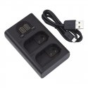 Extra Digital Charger PANASONIC DMW-BLK22, Dual Extra Digital Charger PANASONIC DMW-BLK22, Dual