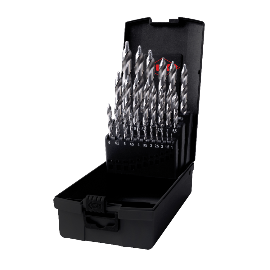 RUKO Drilled 25-piece drill set RUKO