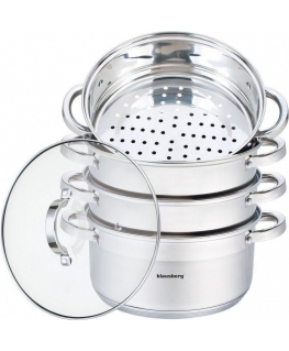 STEAM POT KLAUSBERG 5 ELEM. 24cm KB-7146