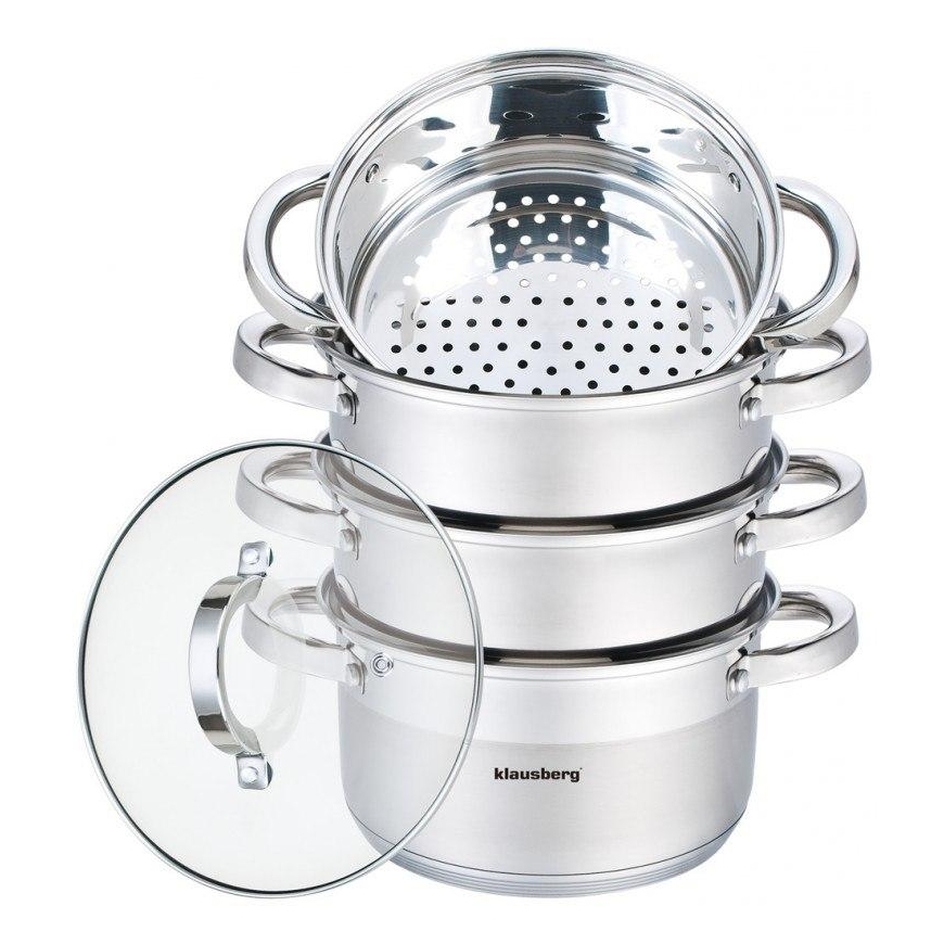 GARŲ PUODAS KLAUSBERG 5 ELEM. 24cm KB-7146 – 3