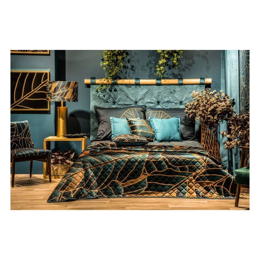 Eurofirany LIMITED COLLECTION LILI3 Paveikslas su auksiniu atspaudu aukso spalvos rėmelyje, 53X53 cm – 3
