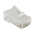 Alantec RJ45 UTP cat.5e praėjimo kištukas (100 vnt.) ALANTEC - ALANTEC Alantec RJ45 UTP cat.5e praėjimo kištukas (100 vnt.) ALANTEC - ALANTEC