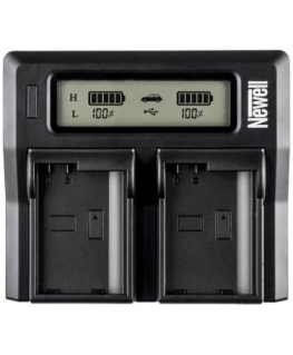 Newell Camera Charger Newell DC-LCD Dual Channel Charger NP-FZ100 Batteries