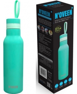 Gertuvė Noveen 500 ml NOVEEN TB134 Sea Green Shiny Thermal Bottle