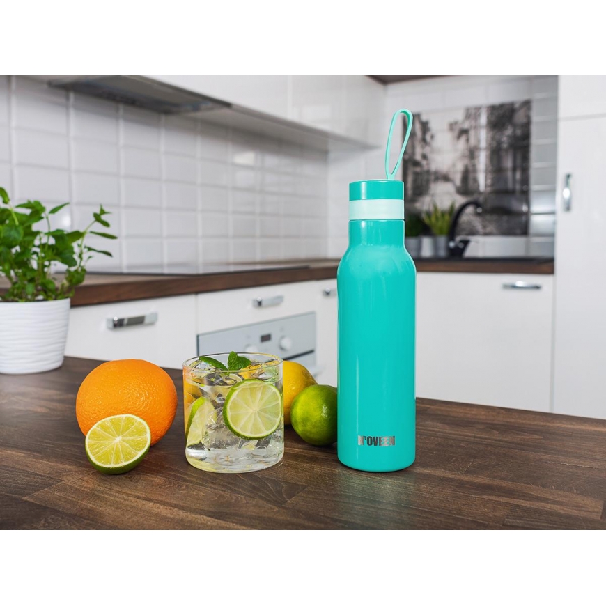 Gertuvė Noveen 500 ml NOVEEN TB134 Sea Green Shiny Thermal Bottle – 4