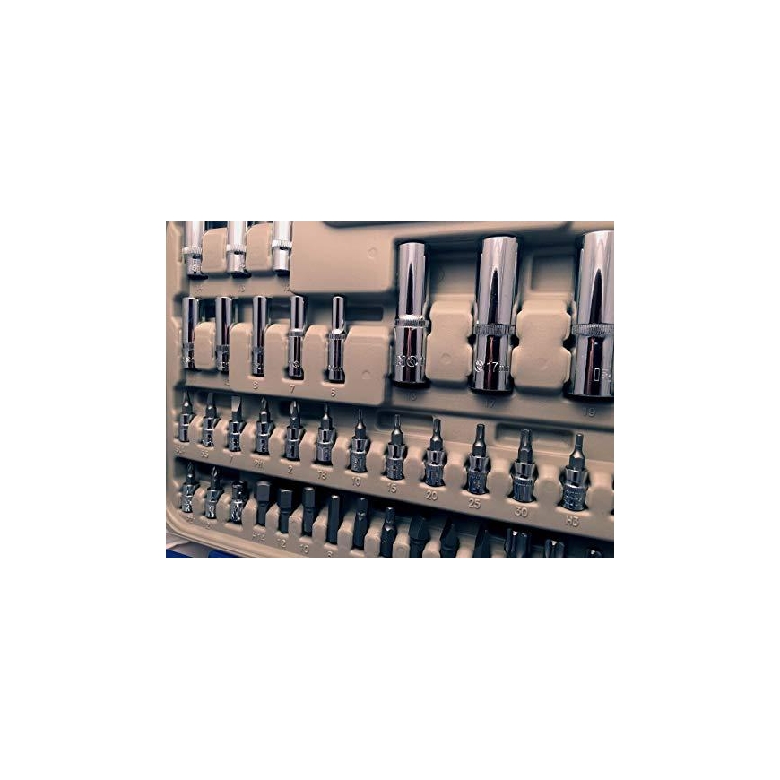 Set of heads 4-32mm and accessories 1/4 "and 1/2" 101 pcs Irimo – 2