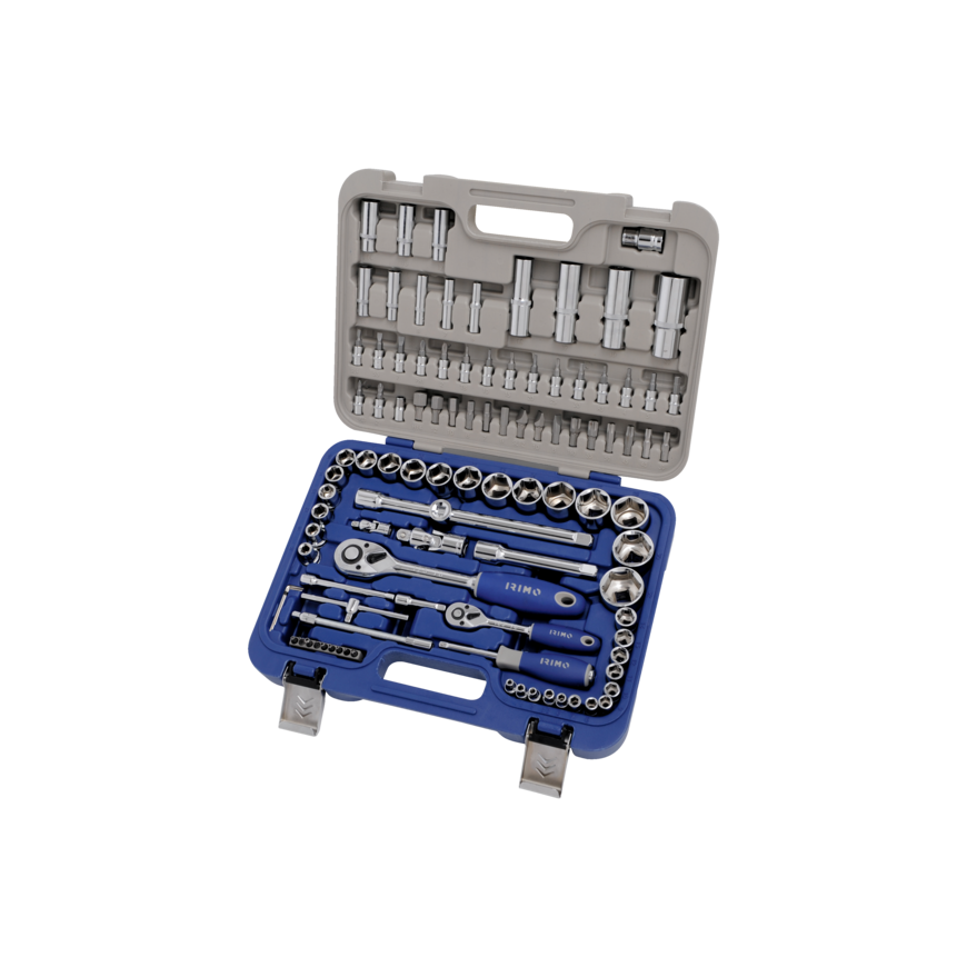 Set of heads 4-32mm and accessories 1/4 "and 1/2" 101 pcs Irimo – 3