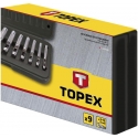 Topex Perforators, range 3-12 mm, 9 pcs.