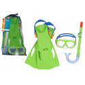 Diving set Mask, diving, fins Green Bestway 25019 Diving set Mask, diving, fins Green Bestway 25019