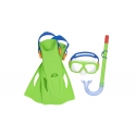 Diving set Mask, diving, fins Green Bestway 25019 Diving set Mask, diving, fins Green Bestway 25019
