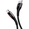 Usams USB-A - microUSB cable, 1.2 m black (63821-uniw)