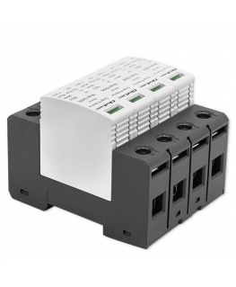 QOLTEC 52588 kintamosios srovės viršįtampio iškroviklis / 4P / 420V / T2 / BC