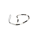Guess pendant GUSTBCKH Phone Strap juodas-baltas/juodas-baltas Heishi Beads Guess pendant GUSTBCKH Phone Strap juodas-baltas/juodas-baltas Heishi Beads