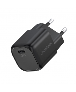 Choetech GaN USB įkroviklis Type C PD 30W juodas (PD5007)