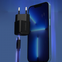 Choetech GaN USB įkroviklis Type C PD 30W juodas (PD5007)
