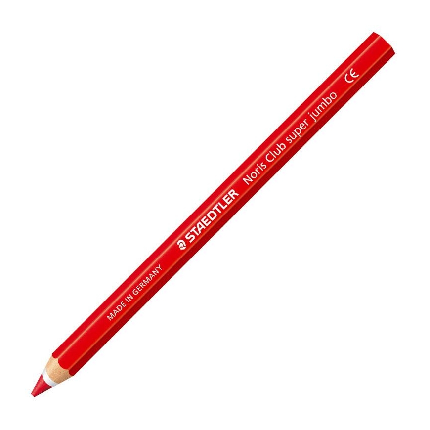 Didžiuliai spalvoti pieštukai STAEDTLER SUPER JUMBO NORIS CLUB 129, 6 spalvos – 2