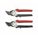 Freund Curved tin shears "MINI" 180mm HRC 61 (right)