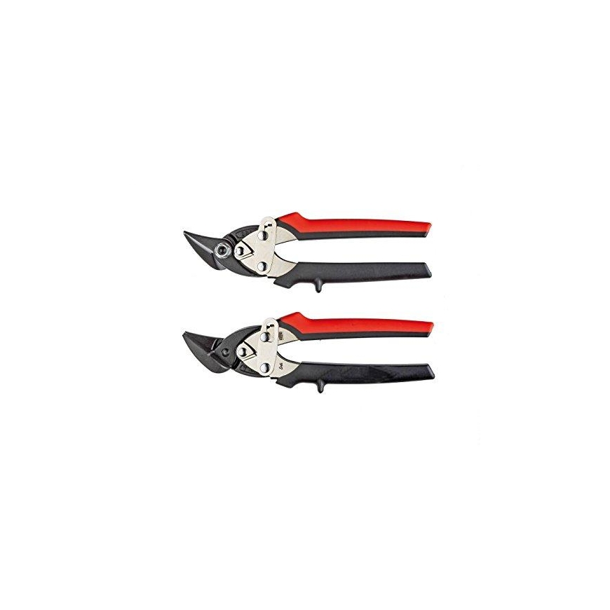 Freund Curved tin shears "MINI" 180mm HRC 61 (right) – 3