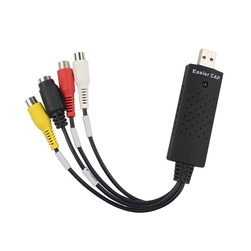 RoGer USB Video signālu uztveršanas karte AV / RCA/ S-Video / NTSC, PAL
