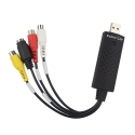 RoGer USB Video signālu uztveršanas karte AV / RCA/ S-Video / NTSC, PAL RoGer USB Video signālu uztveršanas karte AV / RCA/ S-Video / NTSC, PAL