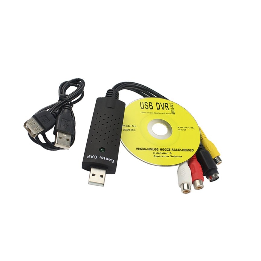 RoGer USB Video signālu uztveršanas karte AV / RCA/ S-Video / NTSC, PAL – 3