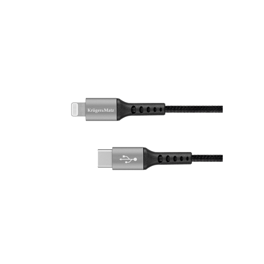 Kruger & Matz USB C - Lightning C94 MFi plug 1m – 2