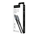 Kruger & Matz USB C - Lightning C94 MFi plug 1m Kruger & Matz USB C - Lightning C94 MFi plug 1m
