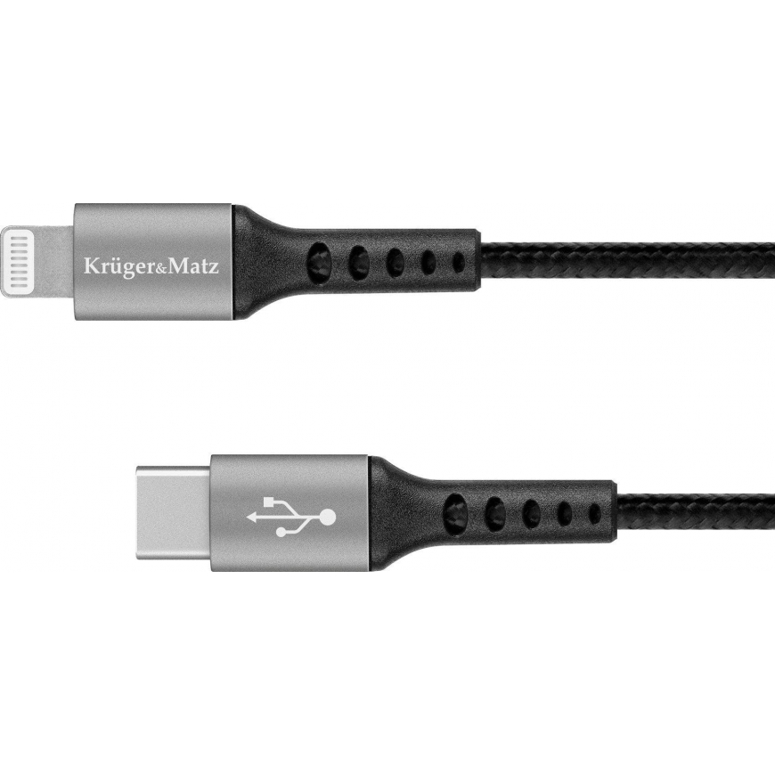 Kruger & Matz USB C - Lightning C94 MFi plug 1m – 4