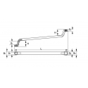 double ring spanner, offset 27x29 mm Disassembly [015241]