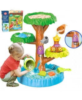 WOOPIE Table Wodny 2w1 Piaskownica Wesołe Drzewko 8 acc.