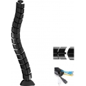 MACLEAN MC-768B Maclean MC-768B Cable Organizer Cable Management Cable For Desk With Long Regula MACLEAN MC-768B Maclean MC-768B Cable Organizer Cable Management Cable For Desk With Long Regula