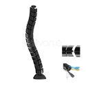 MACLEAN MC-768B Maclean MC-768B Cable Organizer Cable Management Cable For Desk With Long Regula MACLEAN MC-768B Maclean MC-768B Cable Organizer Cable Management Cable For Desk With Long Regula