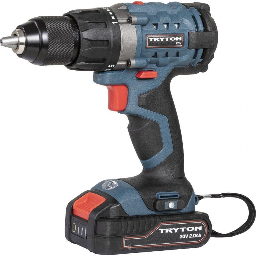 Tryton TCV20L2 20V drill, 2 x