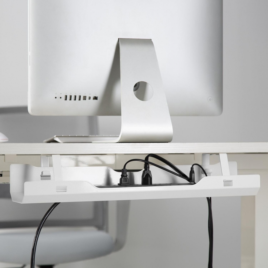 Ergo Office under the table, white, ER-431 W – 2