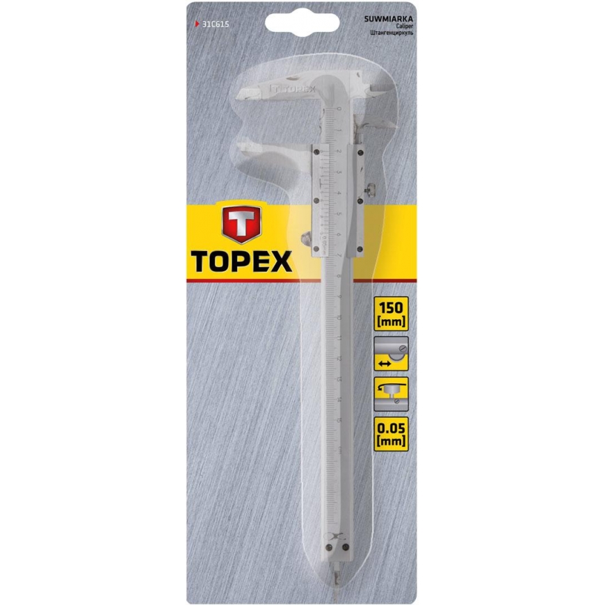 Topex Suwmiarka 0-150mm 0.05mm (31C615) – 2