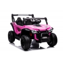Lean Cars Akumuliatorinis automobilis S618 Rožinė 4x4 Lean Cars Akumuliatorinis automobilis S618 Rožinė 4x4