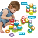 YOOKIDOO Shape N’ Spin Gear Sorter YOOKIDOO Shape N’ Spin Gear Sorter