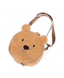 CHILDHOME CHILDREN'S HANDBAG TEDDY BROWN