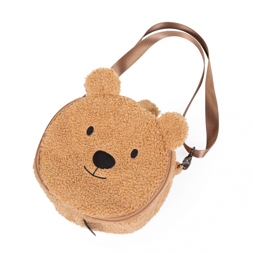 CHILDHOME CHILDREN`S HANDBAG TEDDY BROWN