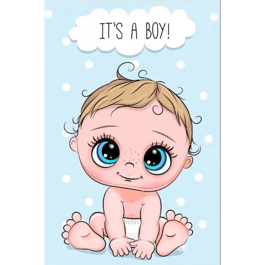 Beldizart It's a boy 20*30 WD3028 – 2