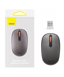 Baseus F01A 2.4G 1600DPI wireless mouse (frosted grey)