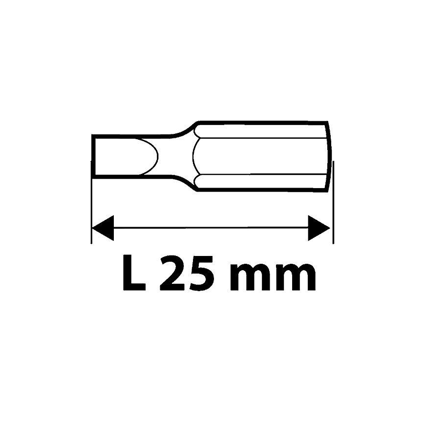 Topex Ratchet Bits screwdriver (39D518) – 2