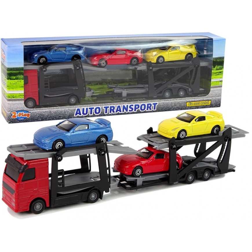 Lean Cars Car Transporter Truck 3 Sports Cars 541756 – 2